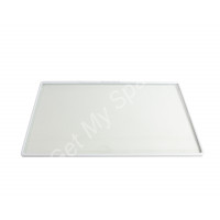 Panasonic Refrigerator Freezer glass shelf assembly for model NR-BC27SSX1 (12531000001250)